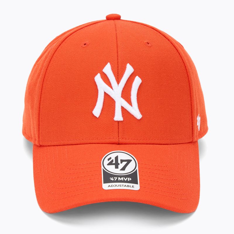 Kšiltovka 47 Brand MLB New York Yankees MVP vibrant orange 2