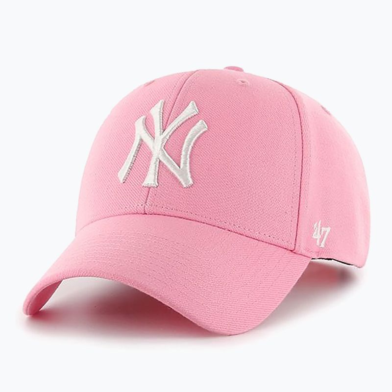 47 Značka MLB New York Yankees MVP SNAPBACK baseballová čepice rose 5