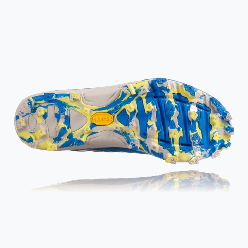 Pánská běžecká obuv HOKA Evo Jawz cyan/citrus 11