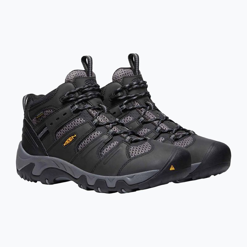 Pánské trekové boty KEEN Koven Mid Wp black-grey 1020210 11