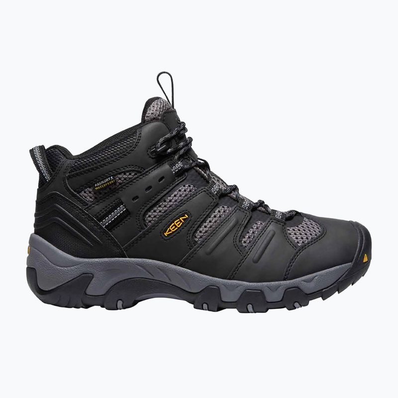 Pánské trekové boty KEEN Koven Mid Wp black-grey 1020210 13