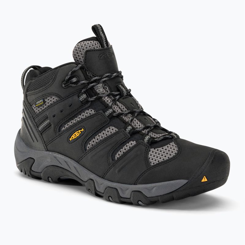 Pánské trekové boty KEEN Koven Mid Wp black-grey 1020210