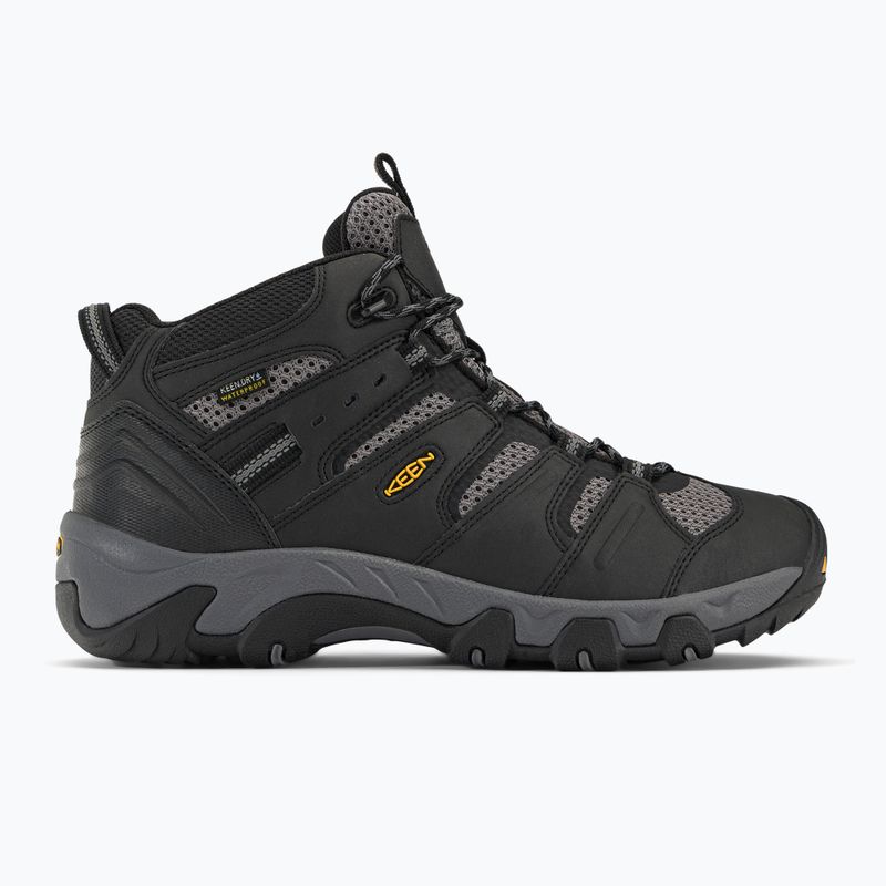 Pánské trekové boty KEEN Koven Mid Wp black-grey 1020210 2