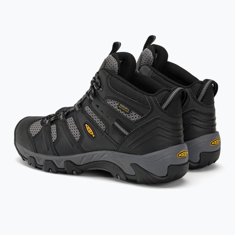 Pánské trekové boty KEEN Koven Mid Wp black-grey 1020210 3