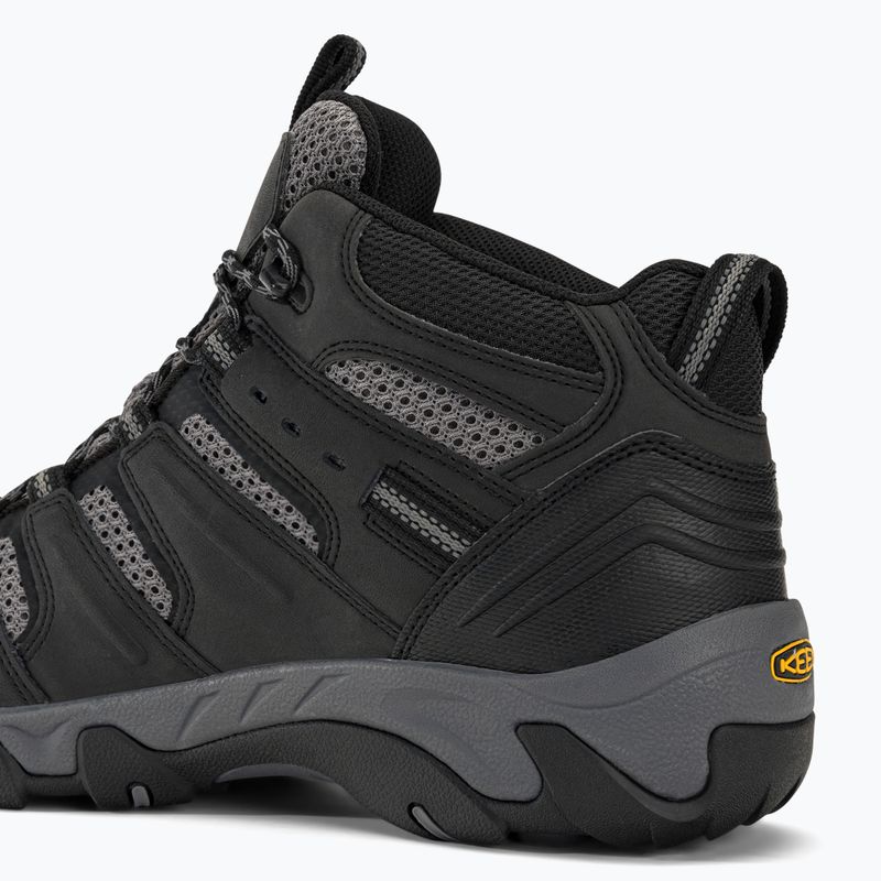 Pánské trekové boty KEEN Koven Mid Wp black-grey 1020210 10