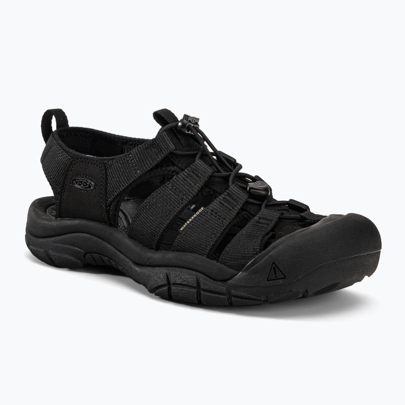 Trekingové sandály Keen Newport H2 Triple Black 1022258