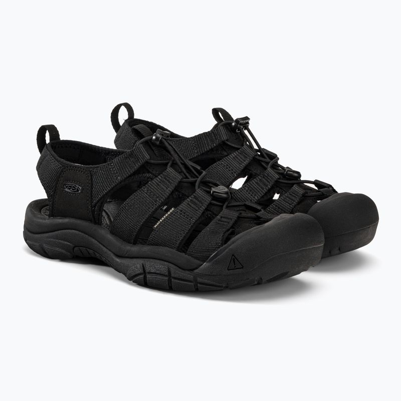 Trekingové sandály Keen Newport H2 Triple Black 1022258 4