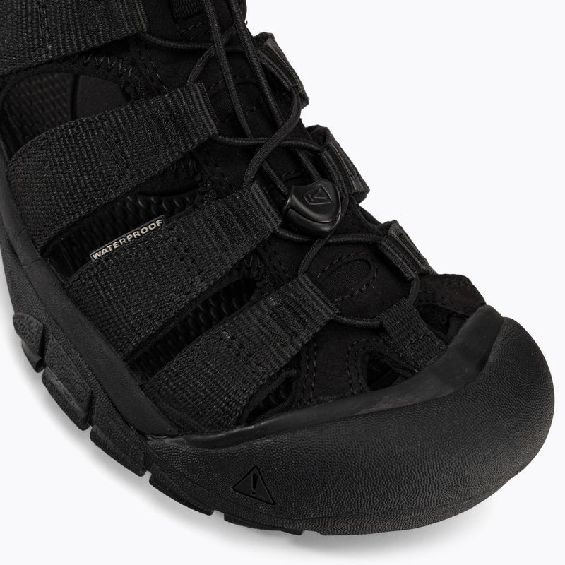 Trekingové sandály Keen Newport H2 Triple Black 1022258 7