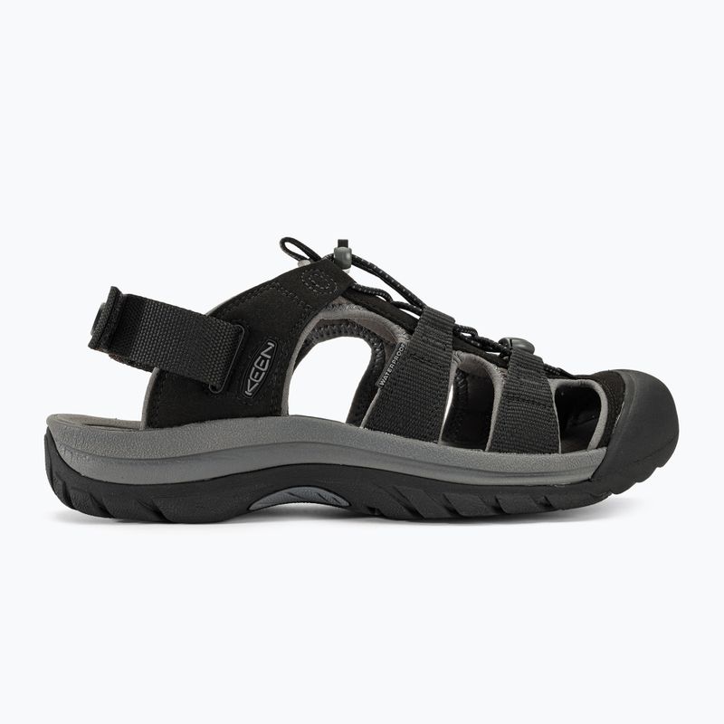 Pánské trekové sandály KEEN Rapids H2 black/steel grey 2
