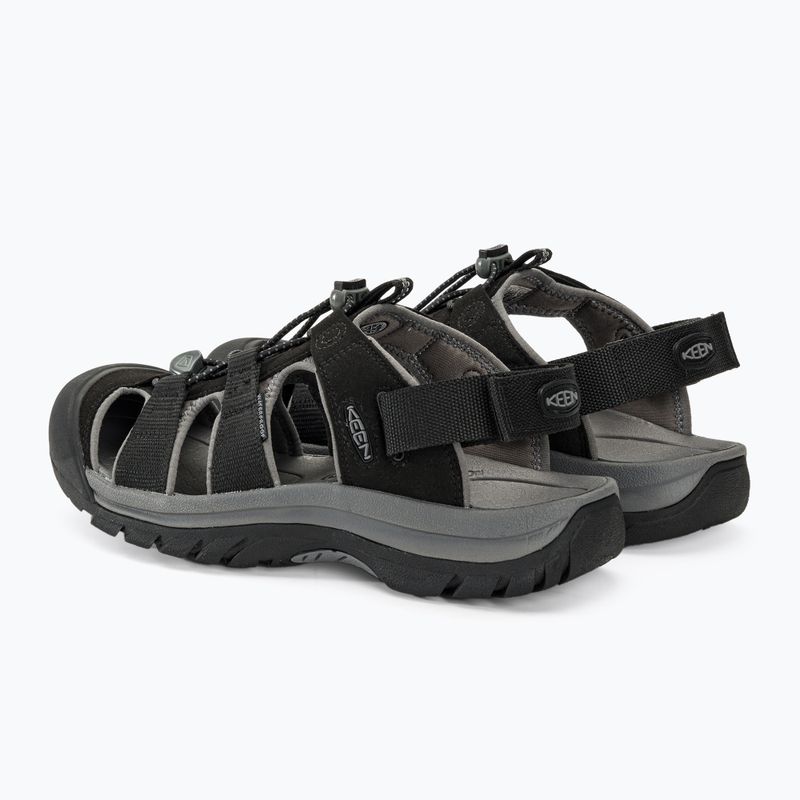 Pánské trekové sandály KEEN Rapids H2 black/steel grey 3