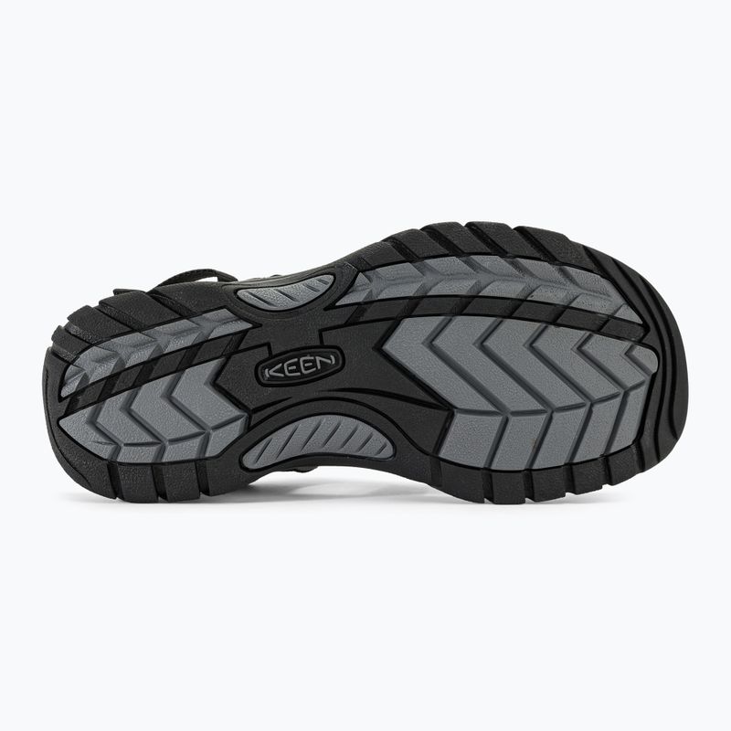 Pánské trekové sandály KEEN Rapids H2 black/steel grey 5