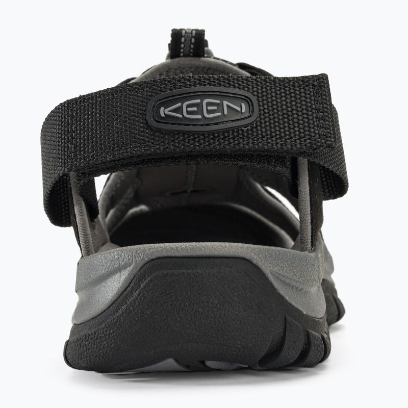Pánské trekové sandály KEEN Rapids H2 black/steel grey 7