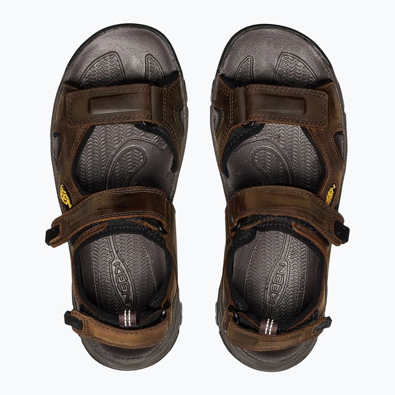 Pánské sandály KEEN Targhee III Open Toe bison/mulch 5