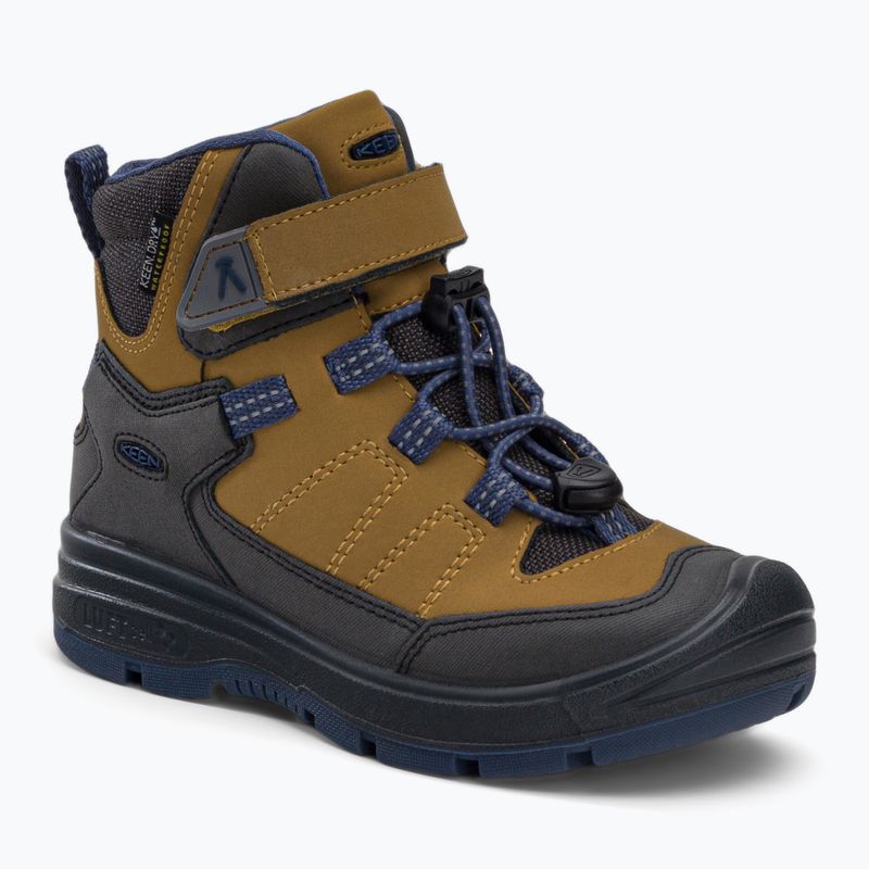 Dětské trekové boty KEEN Redwood Mid hnědé 1023882