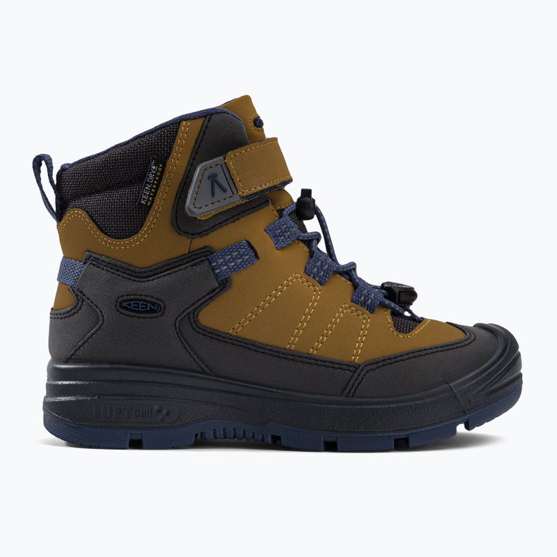 Dětské trekové boty KEEN Redwood Mid hnědé 1023882 2