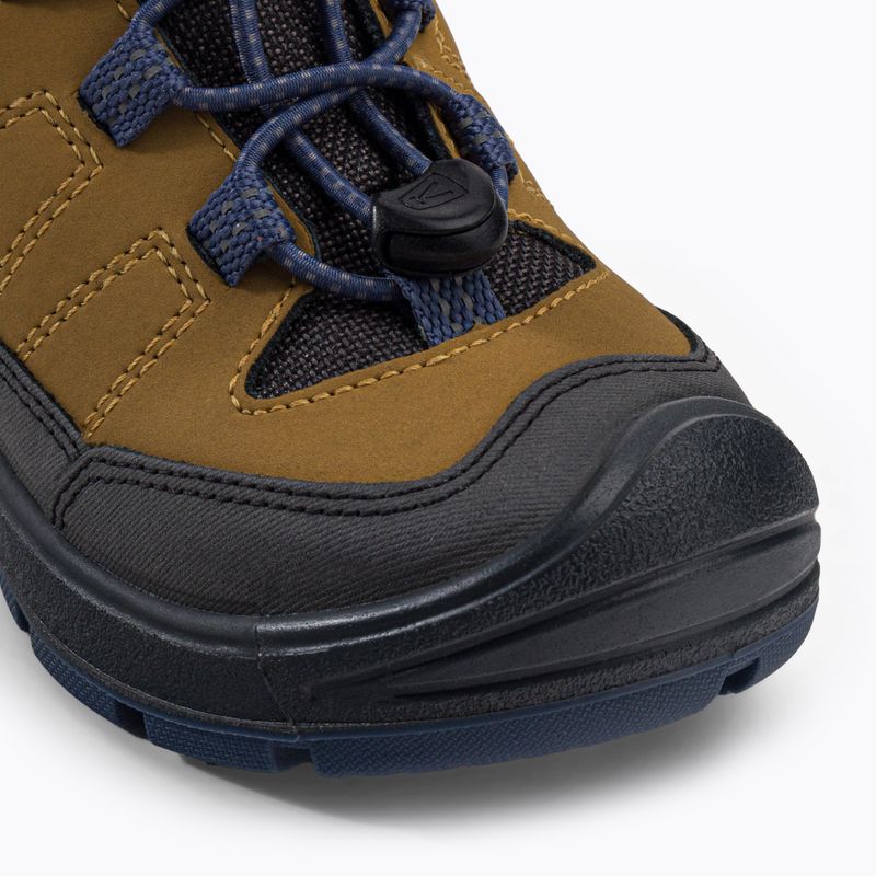 Dětské trekové boty KEEN Redwood Mid hnědé 1023882 7