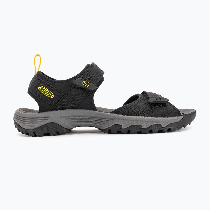 Pánské trekingové sandály Keen Targhee III Open Toe H2 černé 1024865 2
