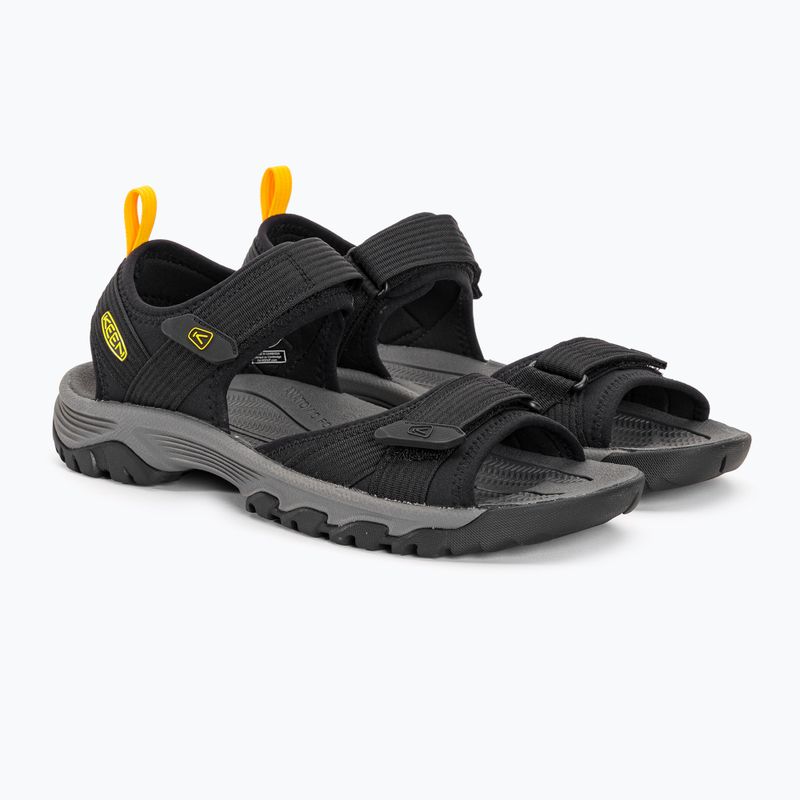 Pánské trekingové sandály Keen Targhee III Open Toe H2 černé 1024865 4