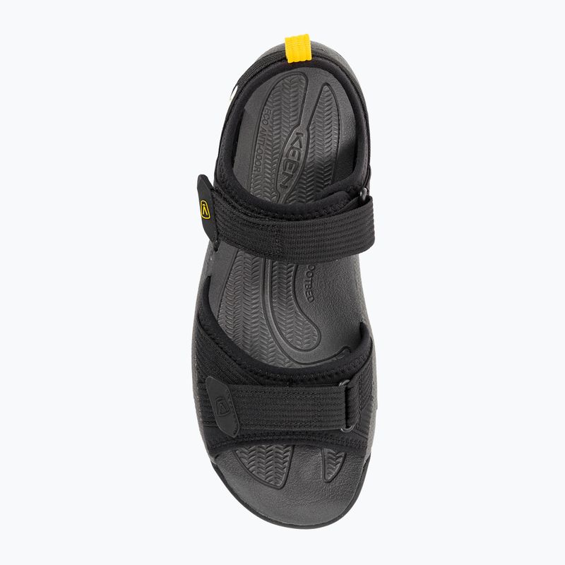 Pánské trekingové sandály Keen Targhee III Open Toe H2 černé 1024865 6