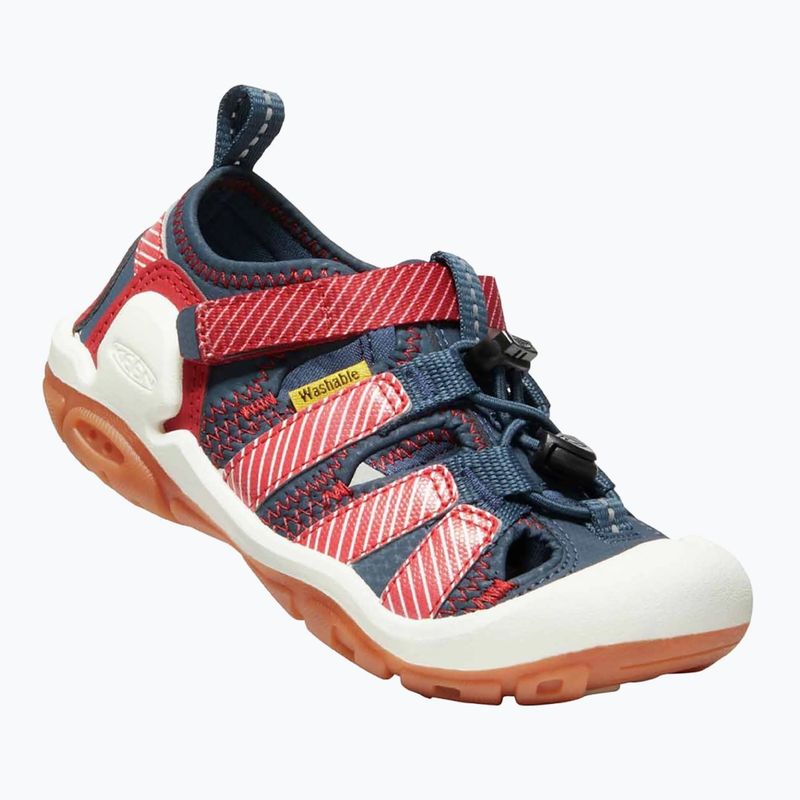 Dětské trekové sandály KEEN Knotch Creek navy/pruhy 7