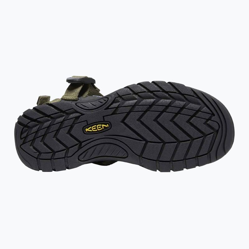 Pánské trekové sandály KEEN Zerraport II Military olive/black 11