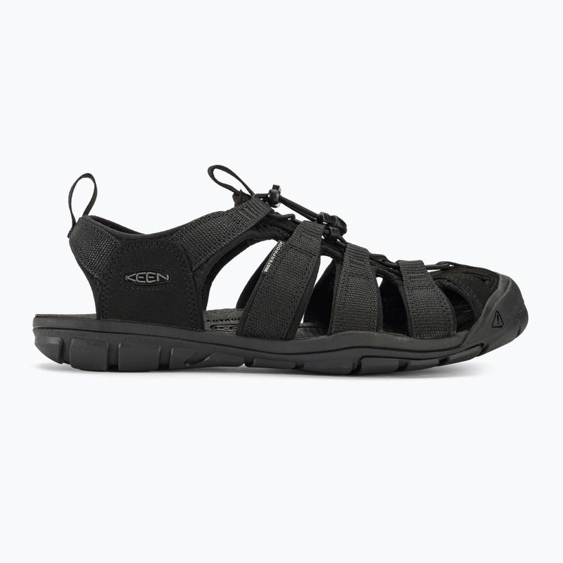 Pánské trekové sandály KEEN Clearwater CNX triple black 2