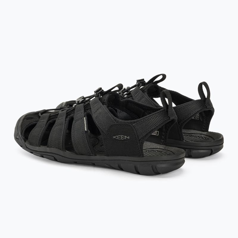 Pánské trekové sandály KEEN Clearwater CNX triple black 3