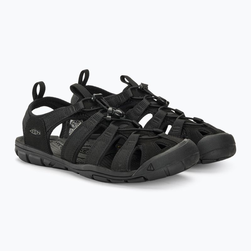 Pánské trekové sandály KEEN Clearwater CNX triple black 4