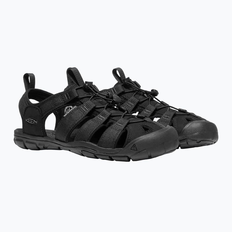 Pánské trekové sandály KEEN Clearwater CNX triple black 8