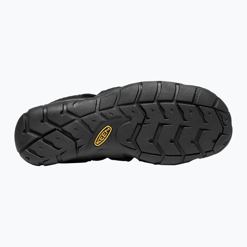 Pánské trekové sandály KEEN Clearwater CNX triple black 11