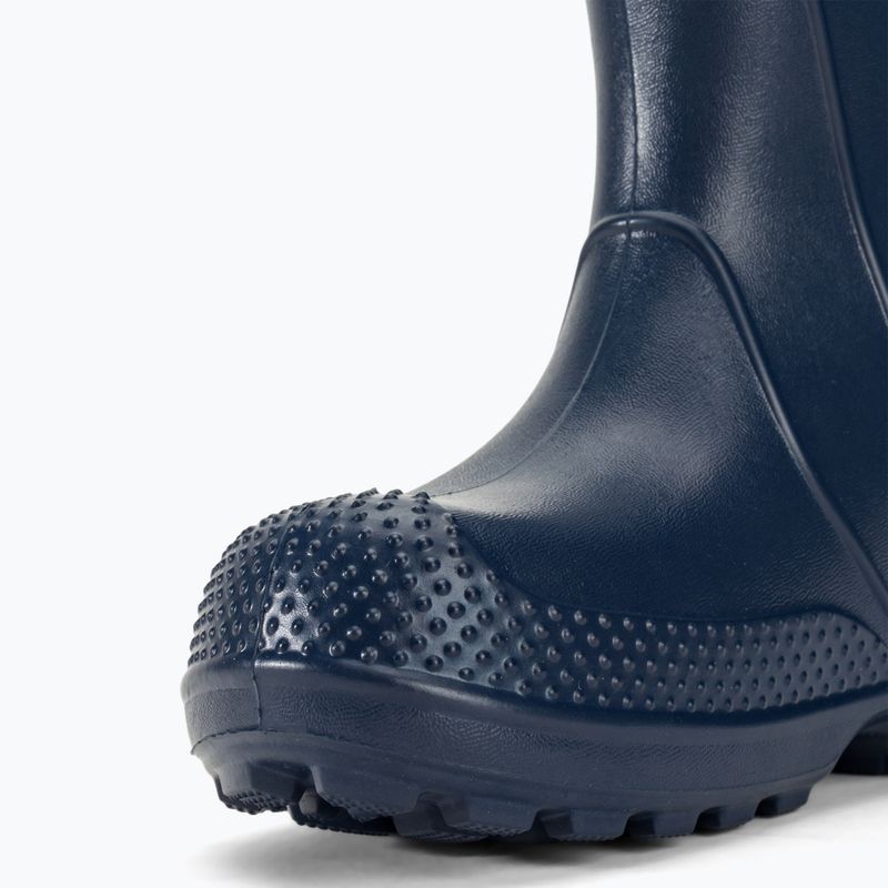 Dětské holínky Crocs Handle Rain Boot Kids navy 8