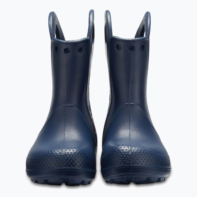 Dětské holínky Crocs Handle Rain Boot Kids navy 9