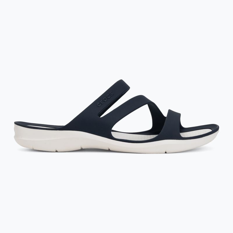 Dámské nazouváky Crocs Swiftwater Sandal navy/white 2