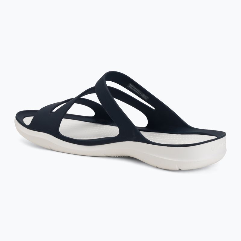 Dámské nazouváky Crocs Swiftwater Sandal navy/white 3