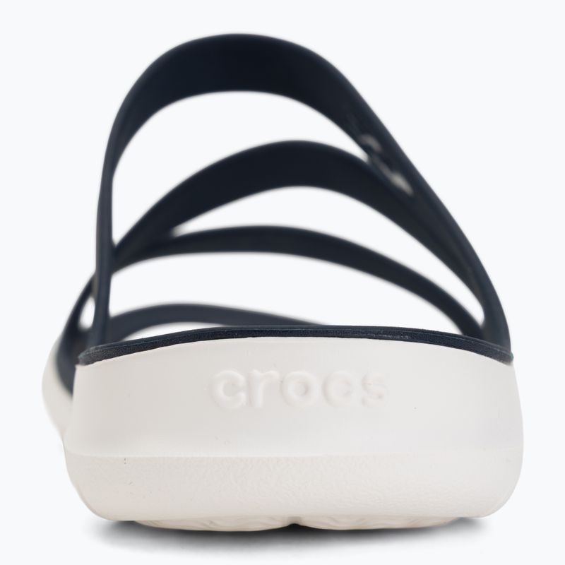 Dámské nazouváky Crocs Swiftwater Sandal navy/white 6