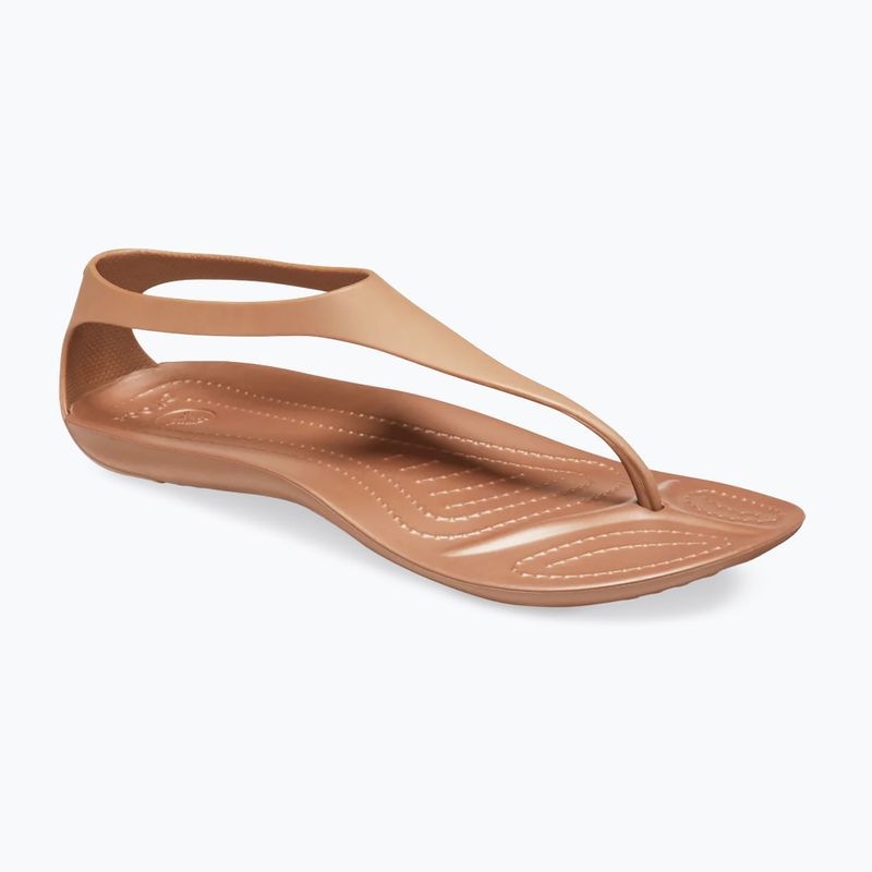 Dámské žabky Crocs Sexi Flip bronze 8