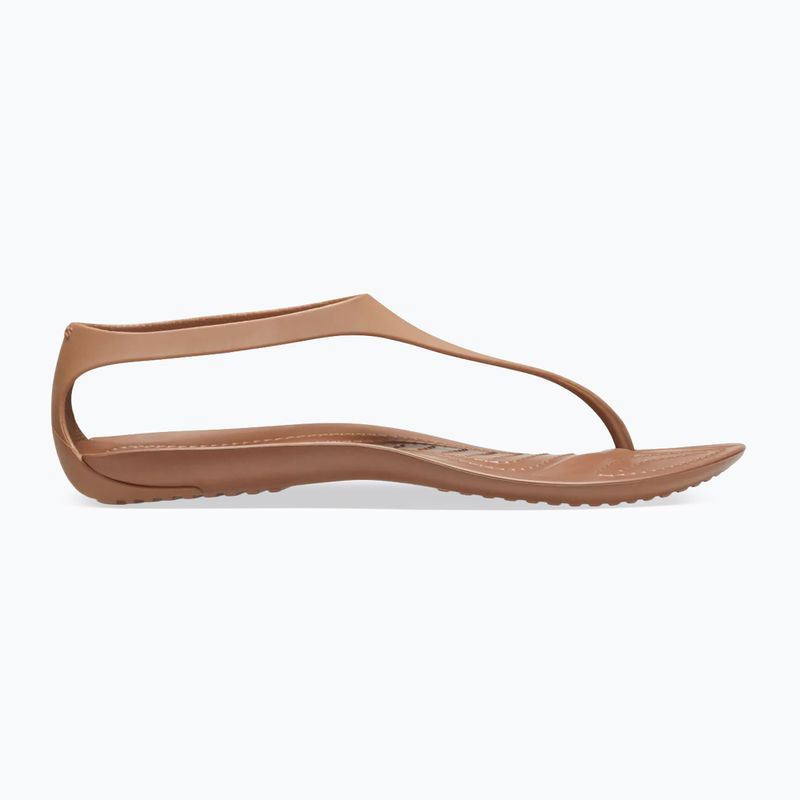 Dámské žabky Crocs Sexi Flip bronze 9