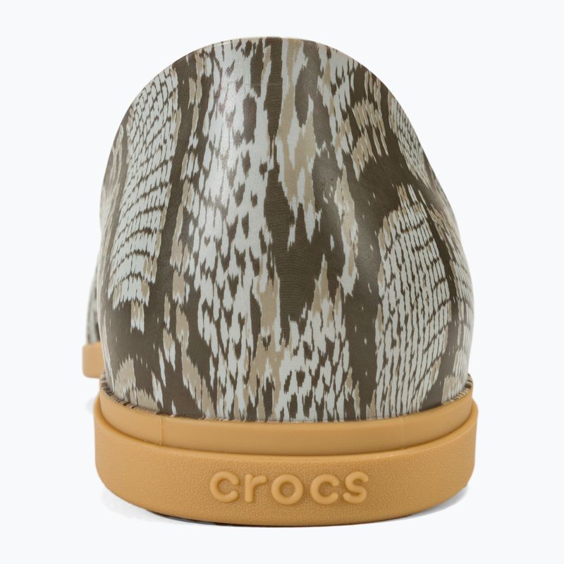 Dámské sandály Crocs Tulum Open Flat mushroom/stucco 6