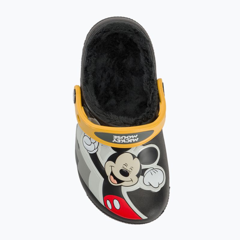 Dětské nazouváky  Crocs Fun Lab Lined Disney Mickey Mouse Clog black 6