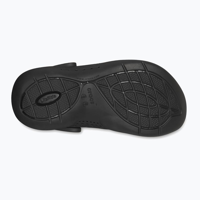 Nazouváky  Crocs LiteRide 360 Clog black/black 12