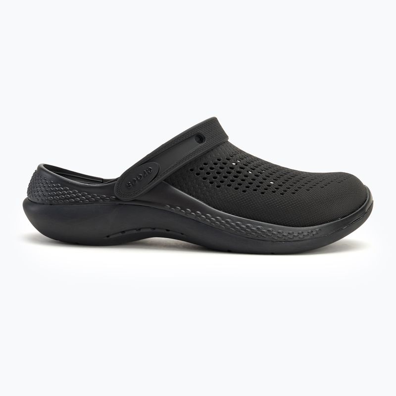 Nazouváky  Crocs LiteRide 360 Clog black/black 3