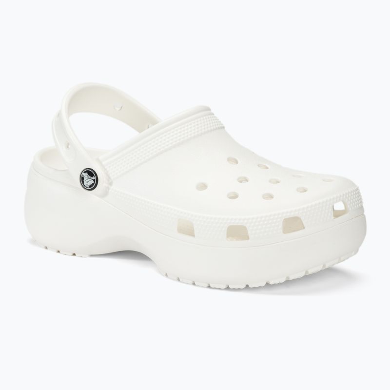 Dámské nazouváky  Crocs Classic Platform Clog white 2