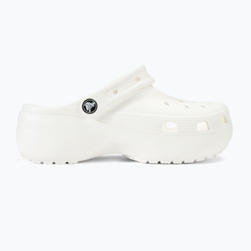 Dámské nazouváky  Crocs Classic Platform Clog white 3