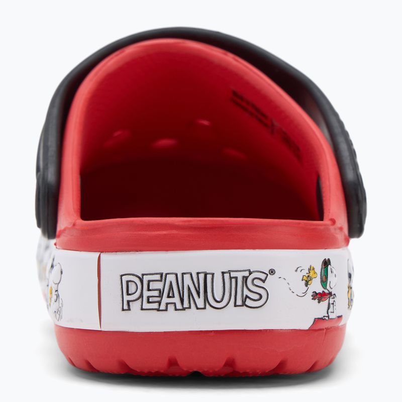 Dětské nazouváky Crocs Fun Lab Snoopy Woodstock Clog Toddler flame 7