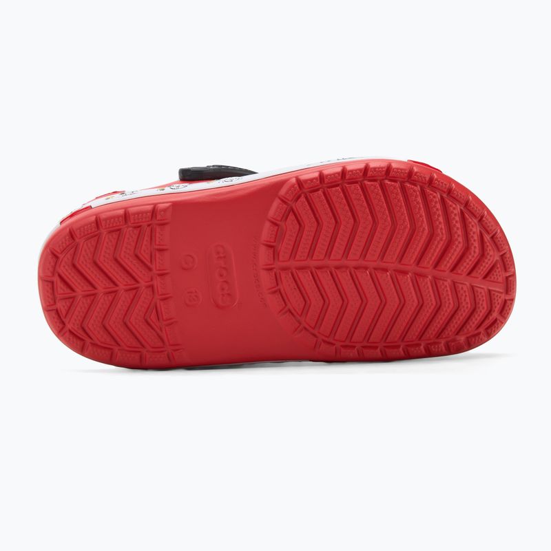 Dětské nazouváky Crocs Fun Lab Snoopy Woodstock Clog Kids flame 5