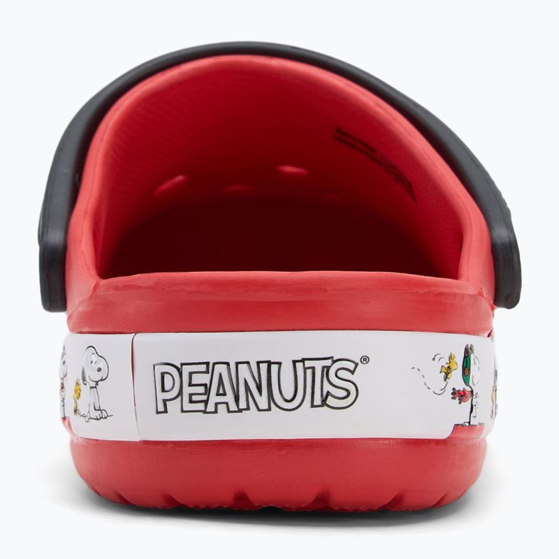 Dětské nazouváky Crocs Fun Lab Snoopy Woodstock Clog Kids flame 7