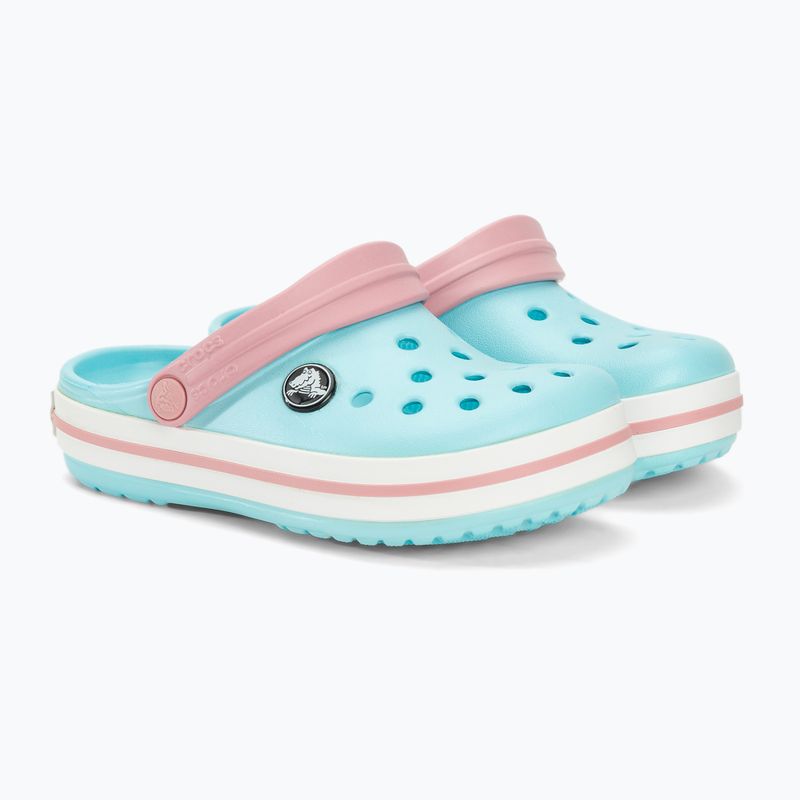 Dětské nazouváky Crocs Crocband Clog ice blue/white 5