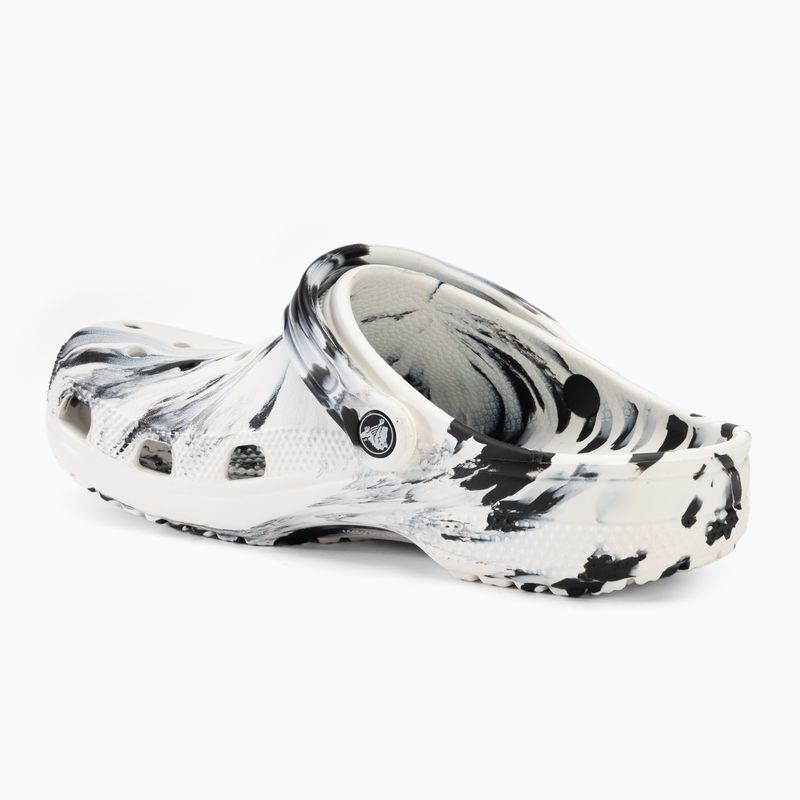 Nazouváky  Crocs Classic Marbled Clog white/multi 4