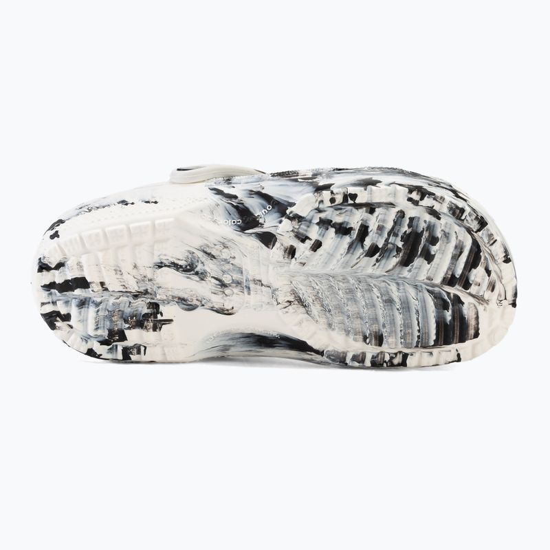 Nazouváky  Crocs Classic Marbled Clog white/multi 5