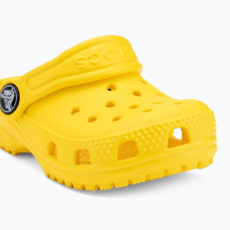 Dětské nazouváky Crocs Classic Clog Toddler lemon 8